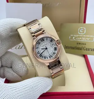Cartier Ballon Bleu Two-tone Ladies Watch
