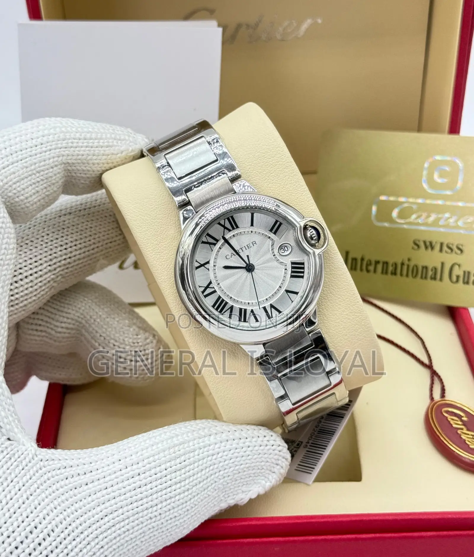 Cartier Ballon Bleu Two-tone Ladies Watch