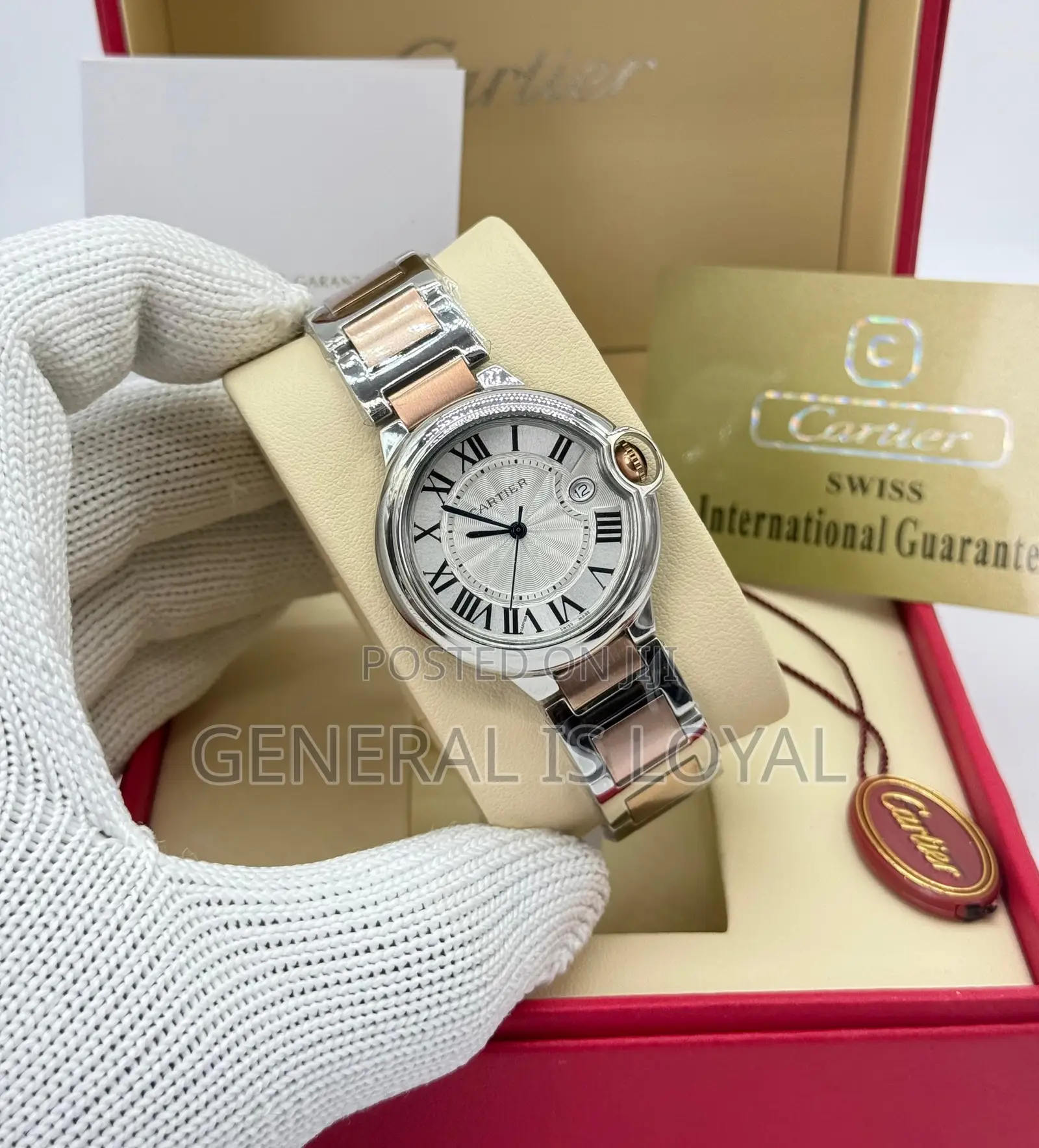 Cartier Ballon Bleu Two-tone Ladies Watch