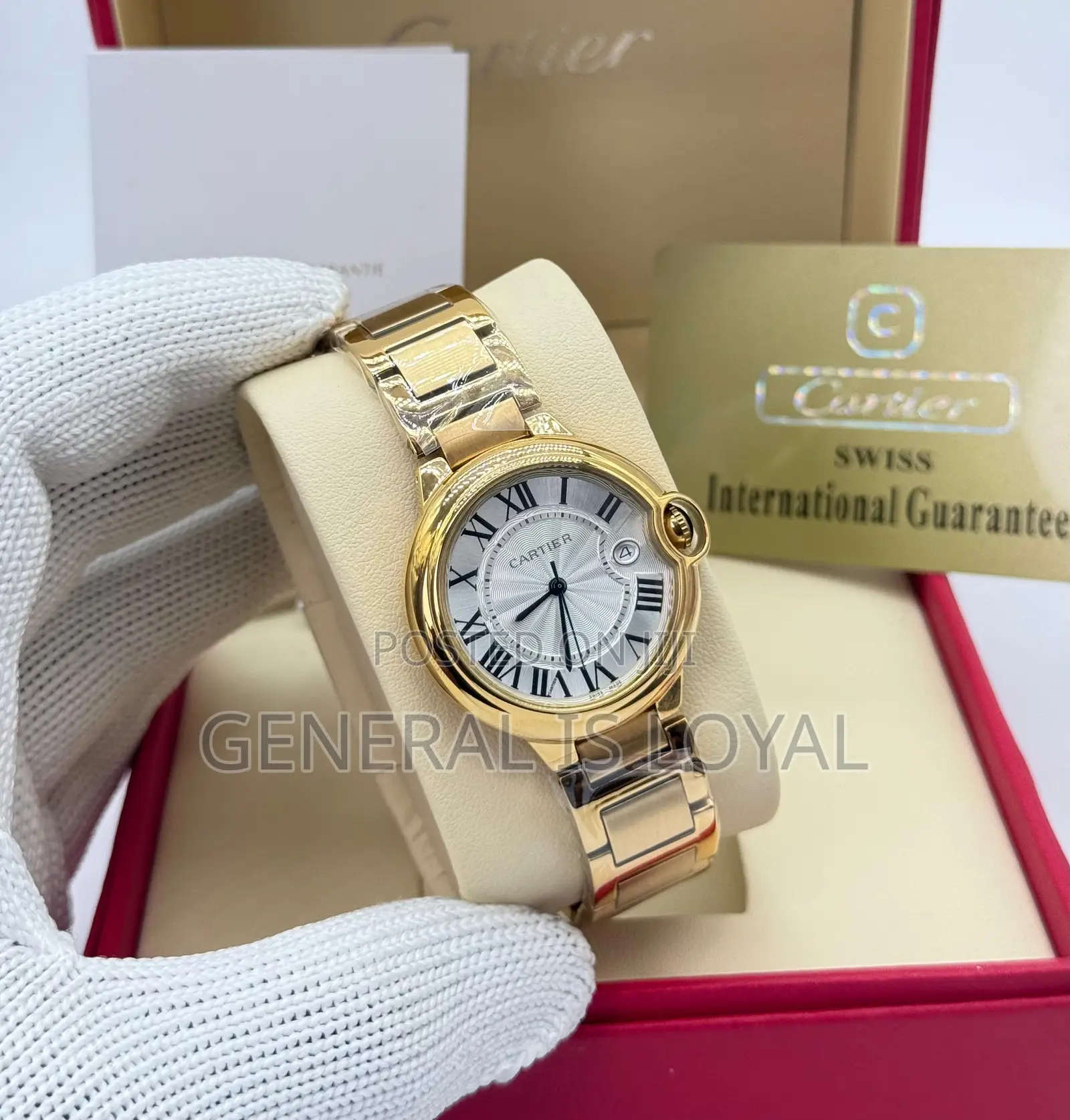 Cartier Ballon Bleu Two-tone Ladies Watch