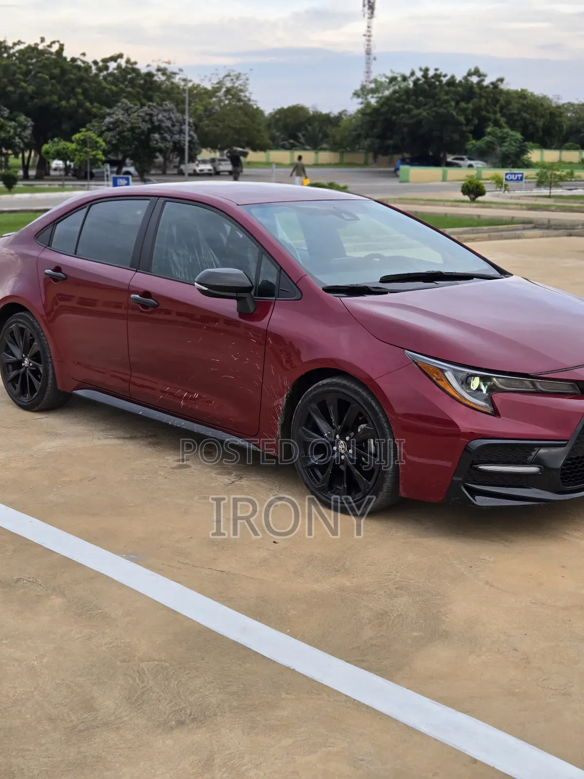 Toyota Corolla SE 2022 Red
