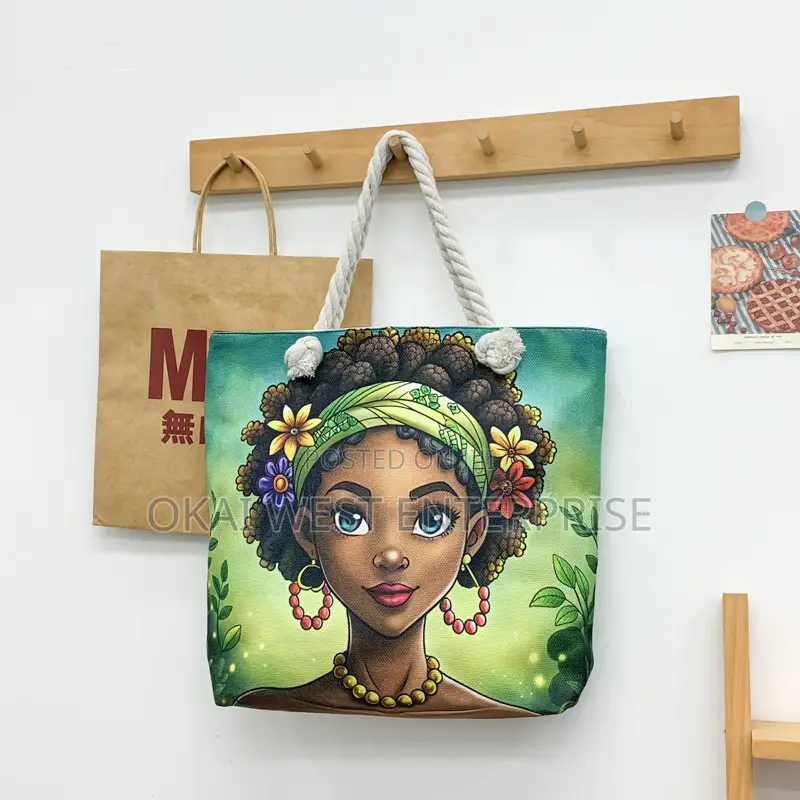 Colorful Women’S Shopping Tote Bags