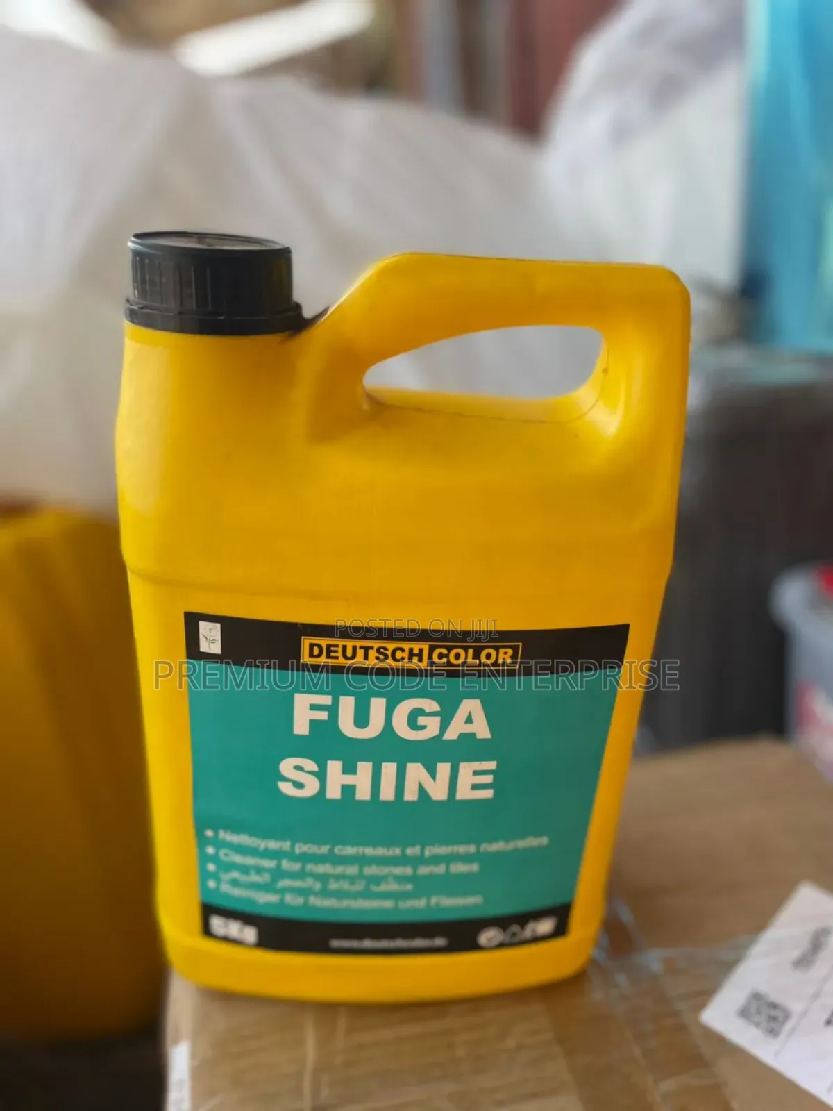 Fuga Shine Acid Cleaner – Removes Cement, Grout Salt Residue 5l