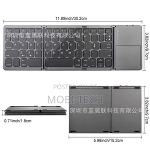 Foldable Bluetooth Keyboard