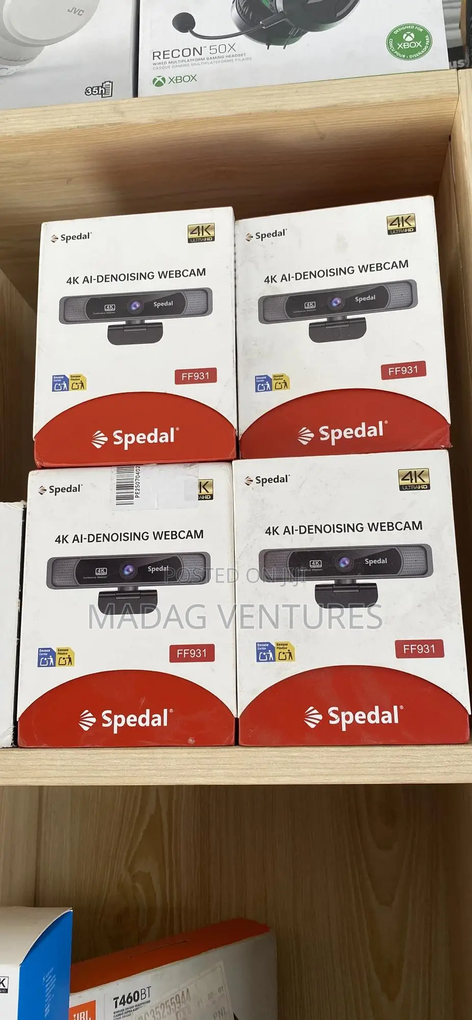 Spedal 931 Hd 30fps 120 Wide Angle Webcam Wtih Microphone Remote