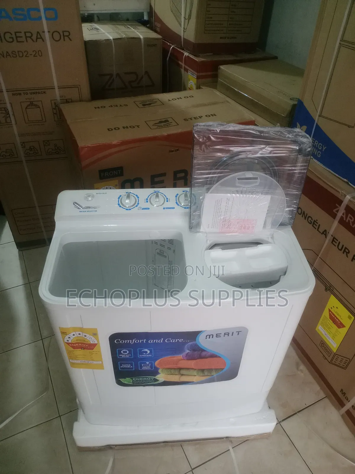 Merit 8kg Washing Machine/Twin Tub