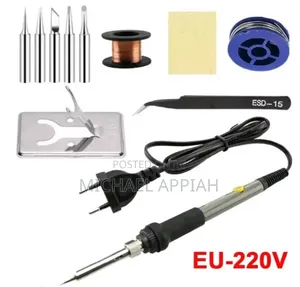 60w Adjustable Soldering Iron Kit 7 in 1