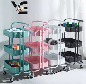 Metal Storage or Pedicure Trolley