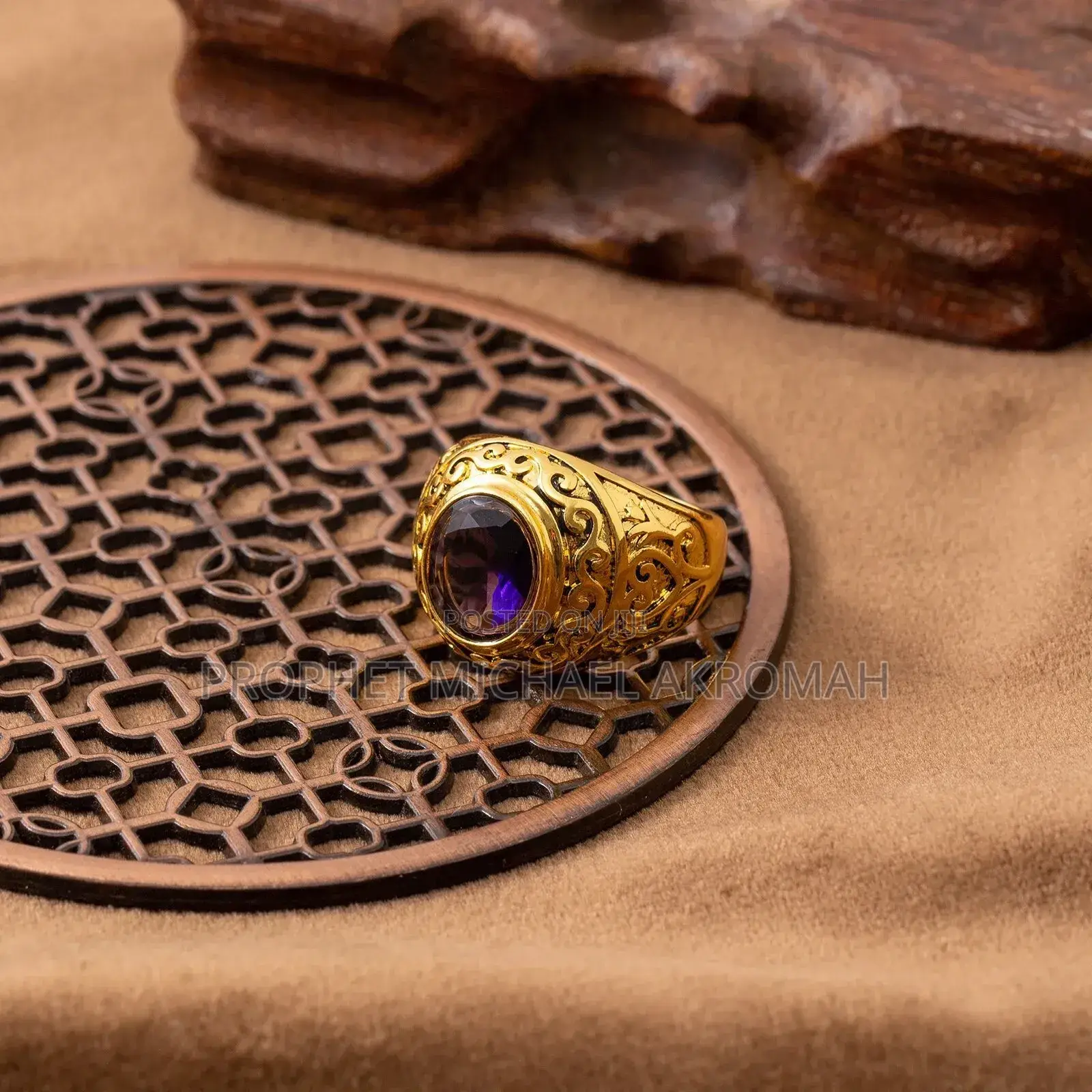 Amethyst Spiritual Ring