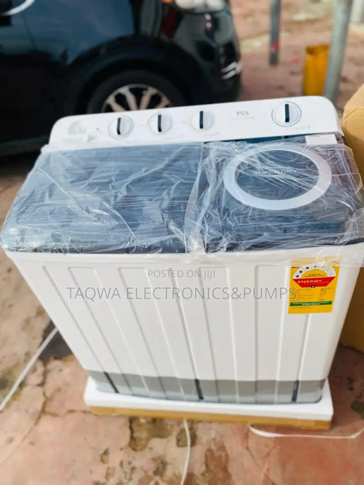 TCL 10.5kg Semi Automatic Washing Machine