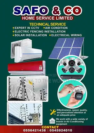 Ac, Cctv,Fencing, Open Gate Automated Machine and General Electrical