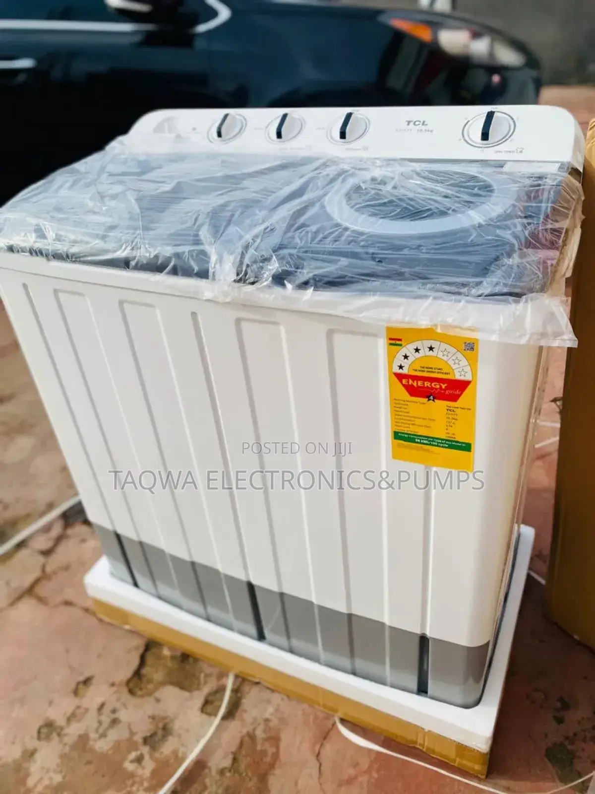 Efficient TCL Semi-Automatic 10.5kg Washing Machine