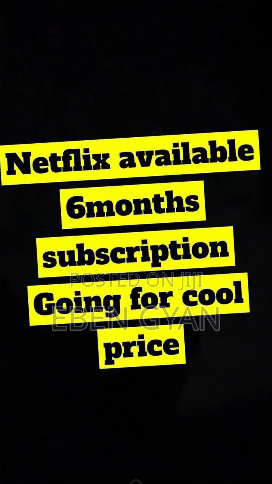 Netflix Available