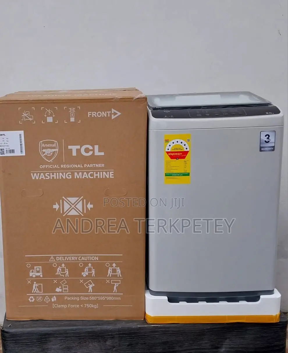 8kg Automatic Top Load Washing Machine TCL