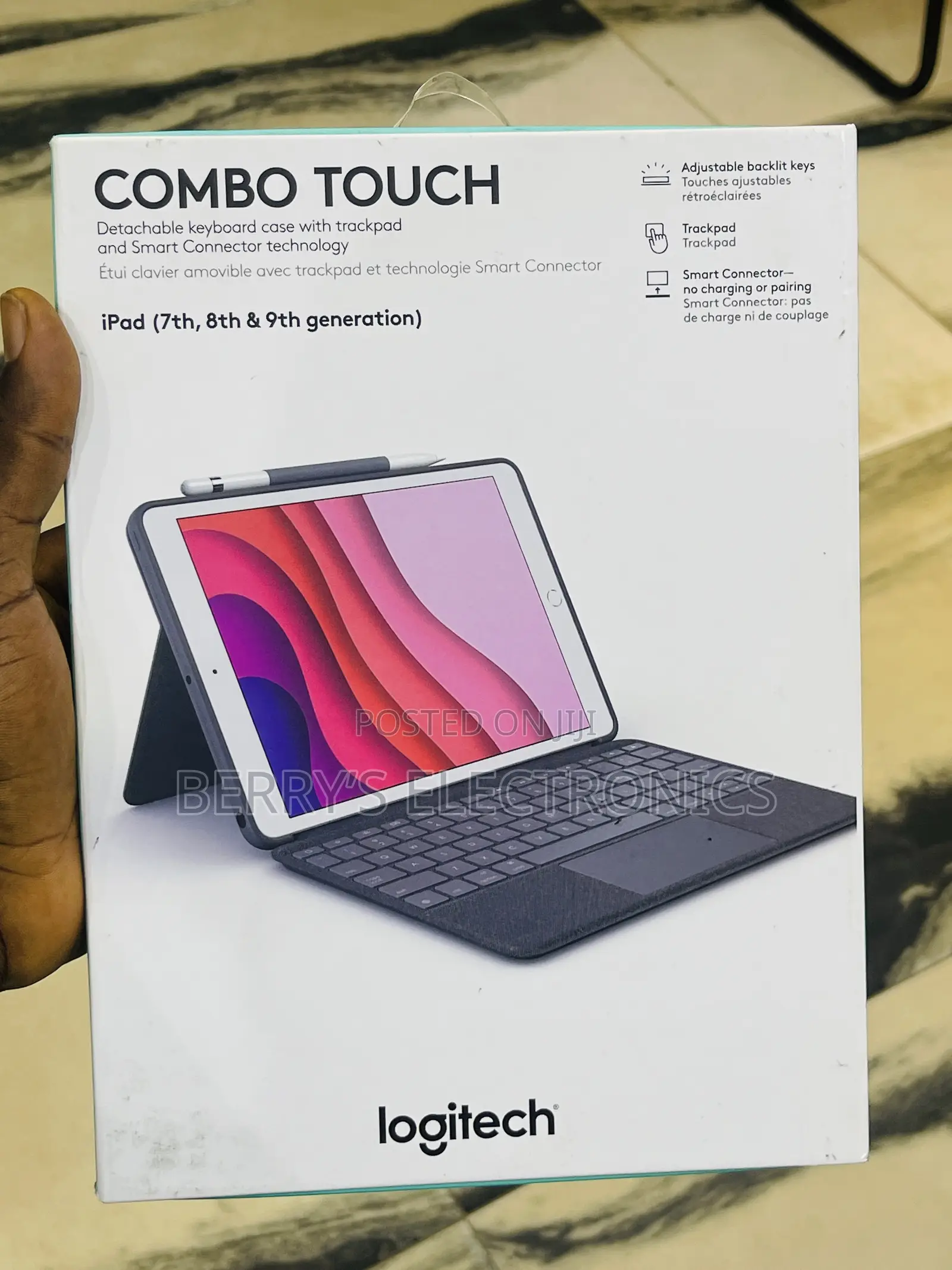 Logitech iPad 7,8 And 9th Gen.Keyboard