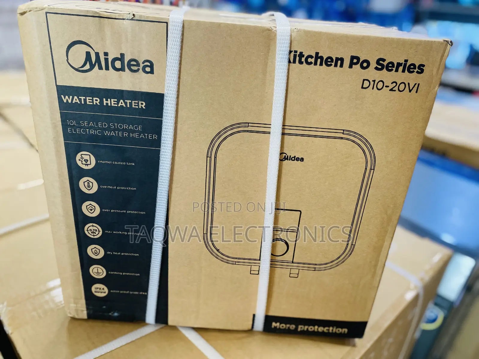 Cute 10-Litres Midea Storage Water Heater