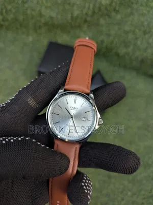 Casio MTP Leather Watches