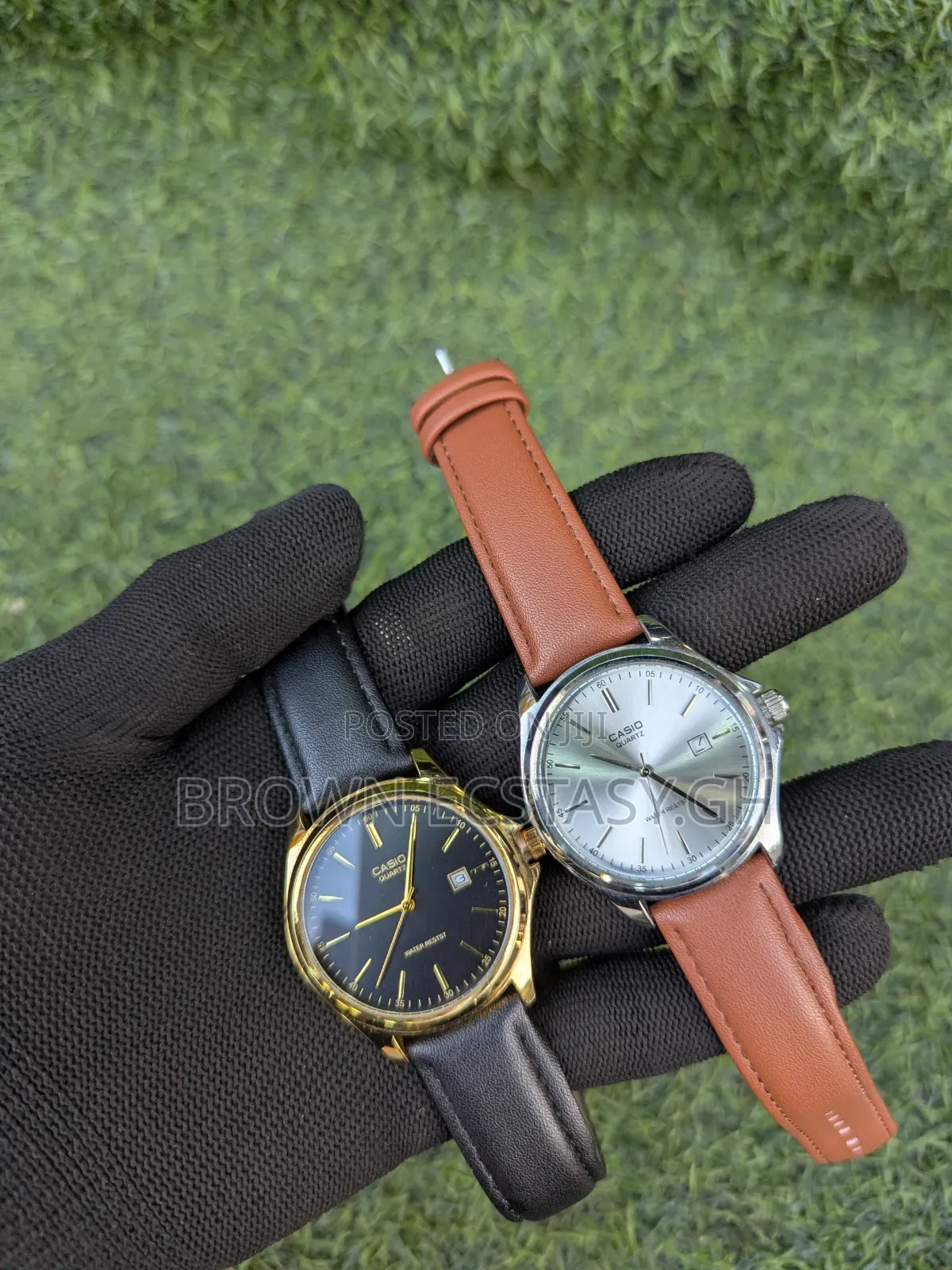Casio MTP Leather Watches