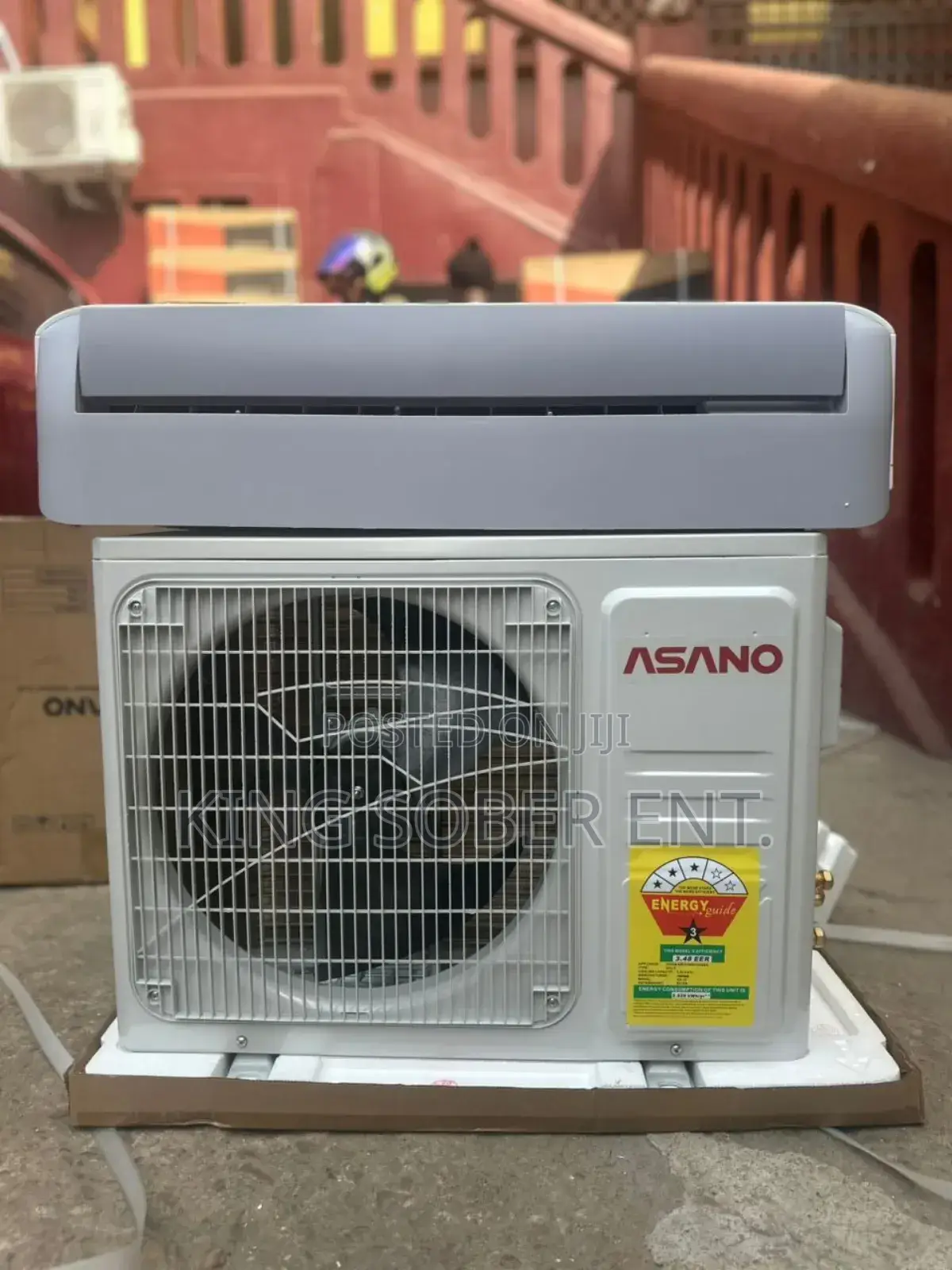 Asano Air Conditioner 
1.5hp. 2,700gh