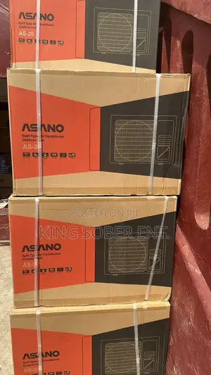 Asano Air Conditioner 
1.5hp. 2,700gh
