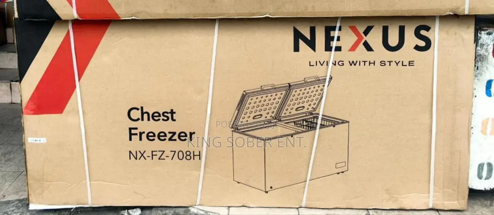 Nexus Chest Freezer 708l 8800