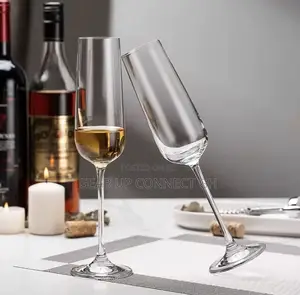 6piece Crystal Champagne Glass