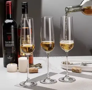 6piece Crystal Champagne Glass
