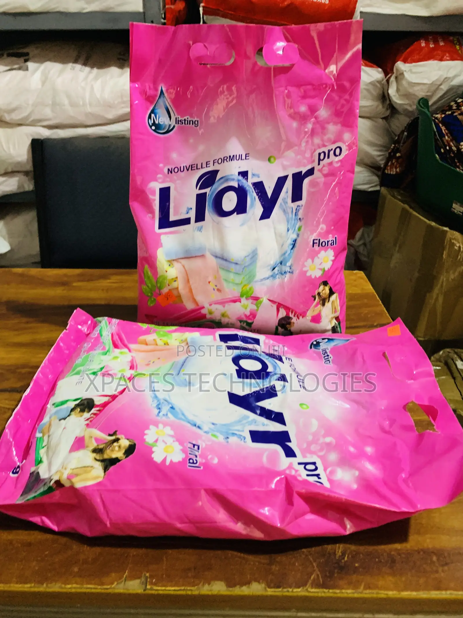 Laundry Detergent Washing Machine Powder, Sweet Scent Lidyr Pro 1.5kg