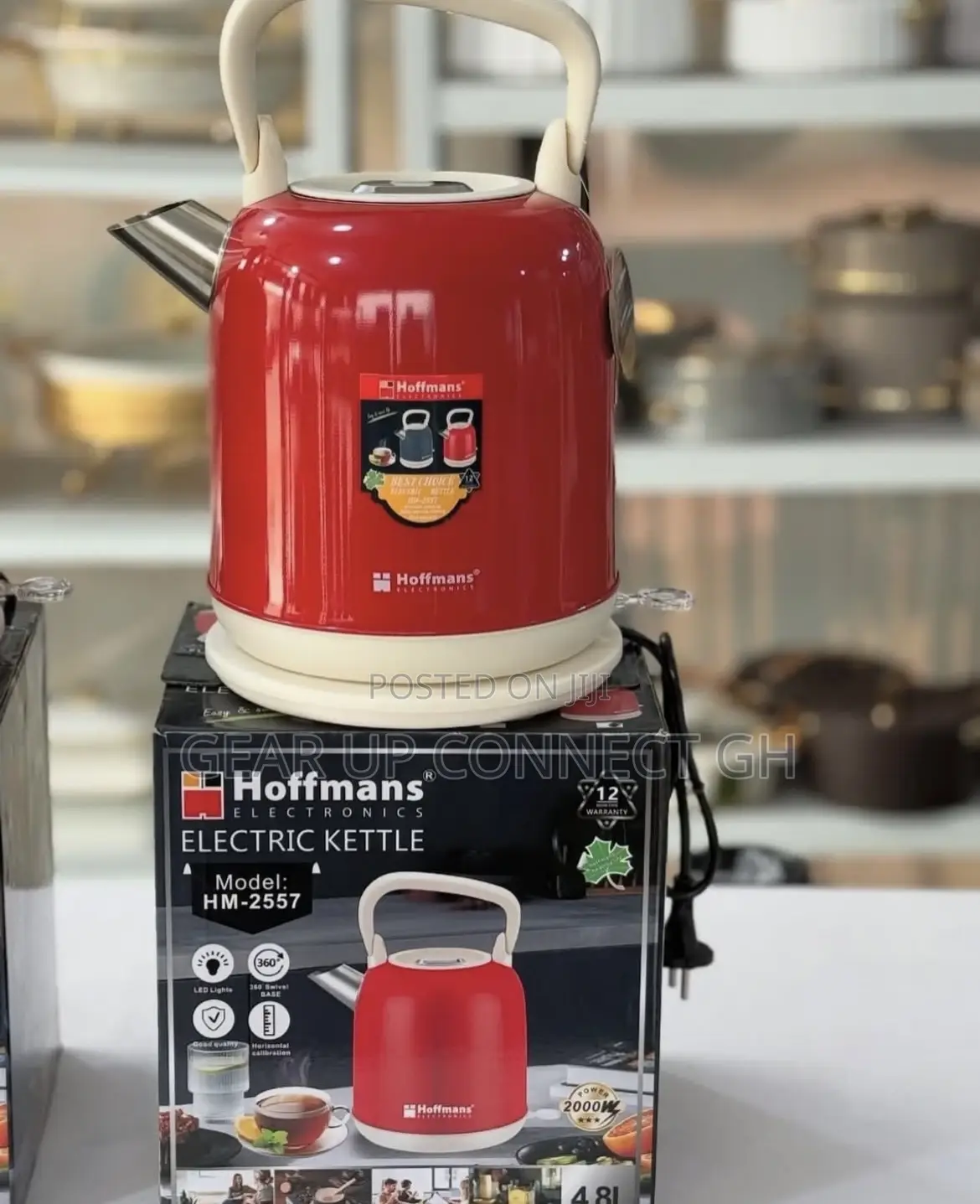 4.8 Litters Hoffman Electric Kettle