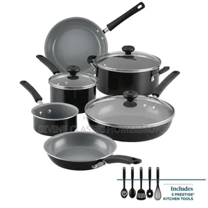 Farberware 14 PCS Ceramic Nonstick Cookware Set With Cooking Tools