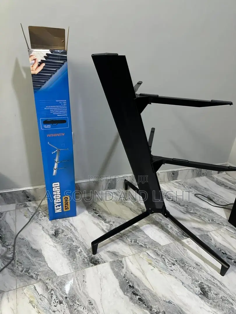Heavy Duty Keyboard Stand - Black