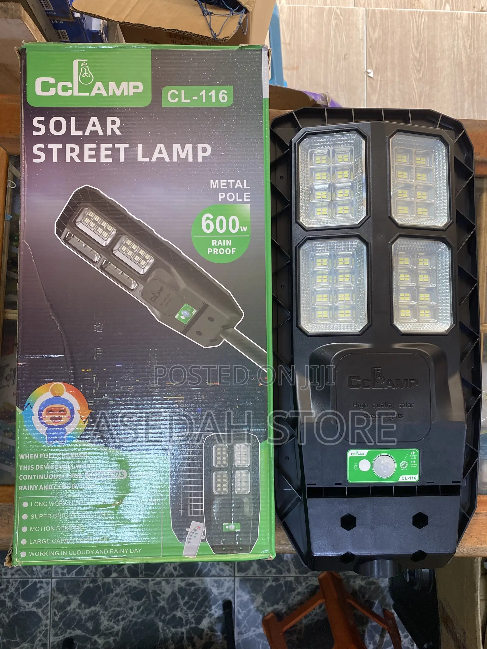 Street Solar Light 600w Remote Control