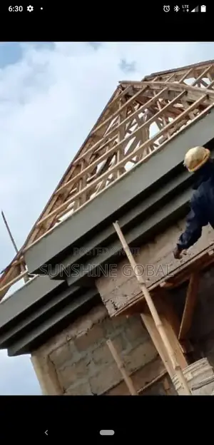 Parapet And Window At Work
