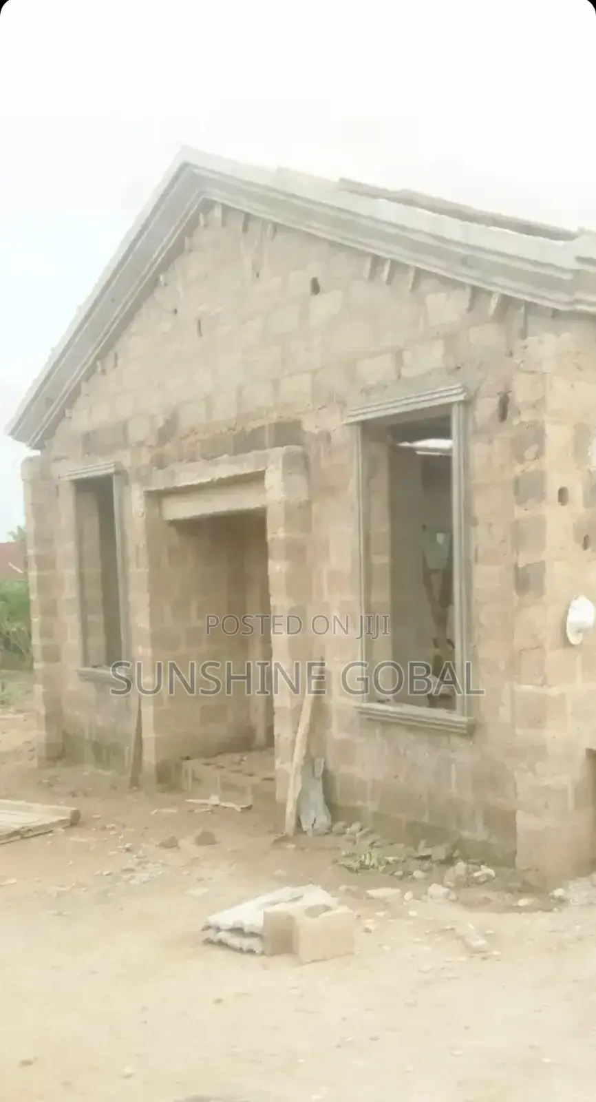 Parapet And Window At Work
