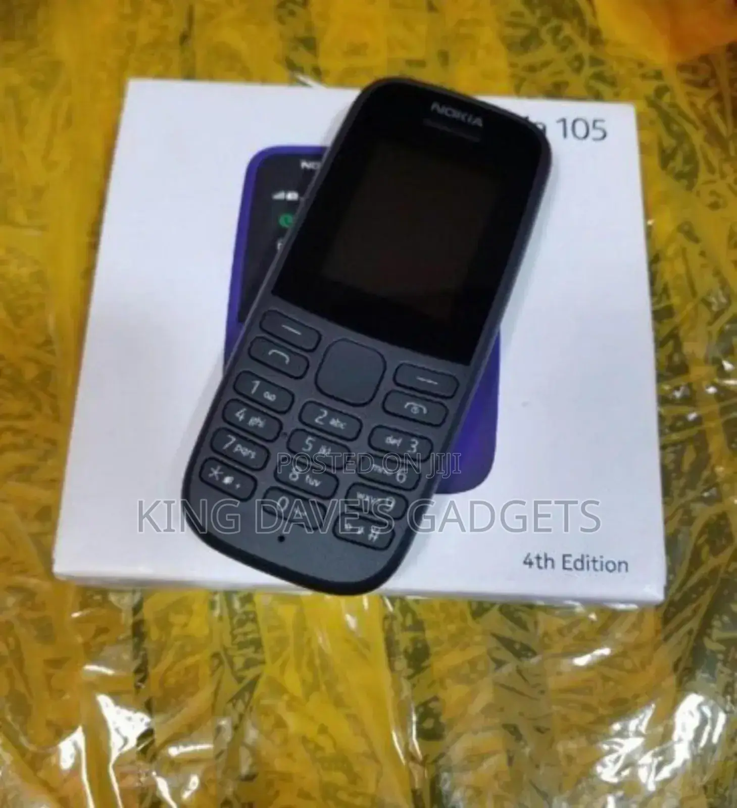 New Nokia 105 Black