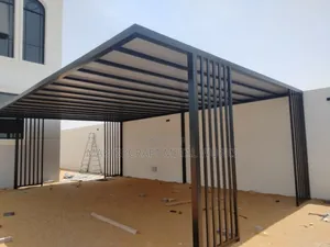 Metal Gazebo Pergola for Resting Area Garden
