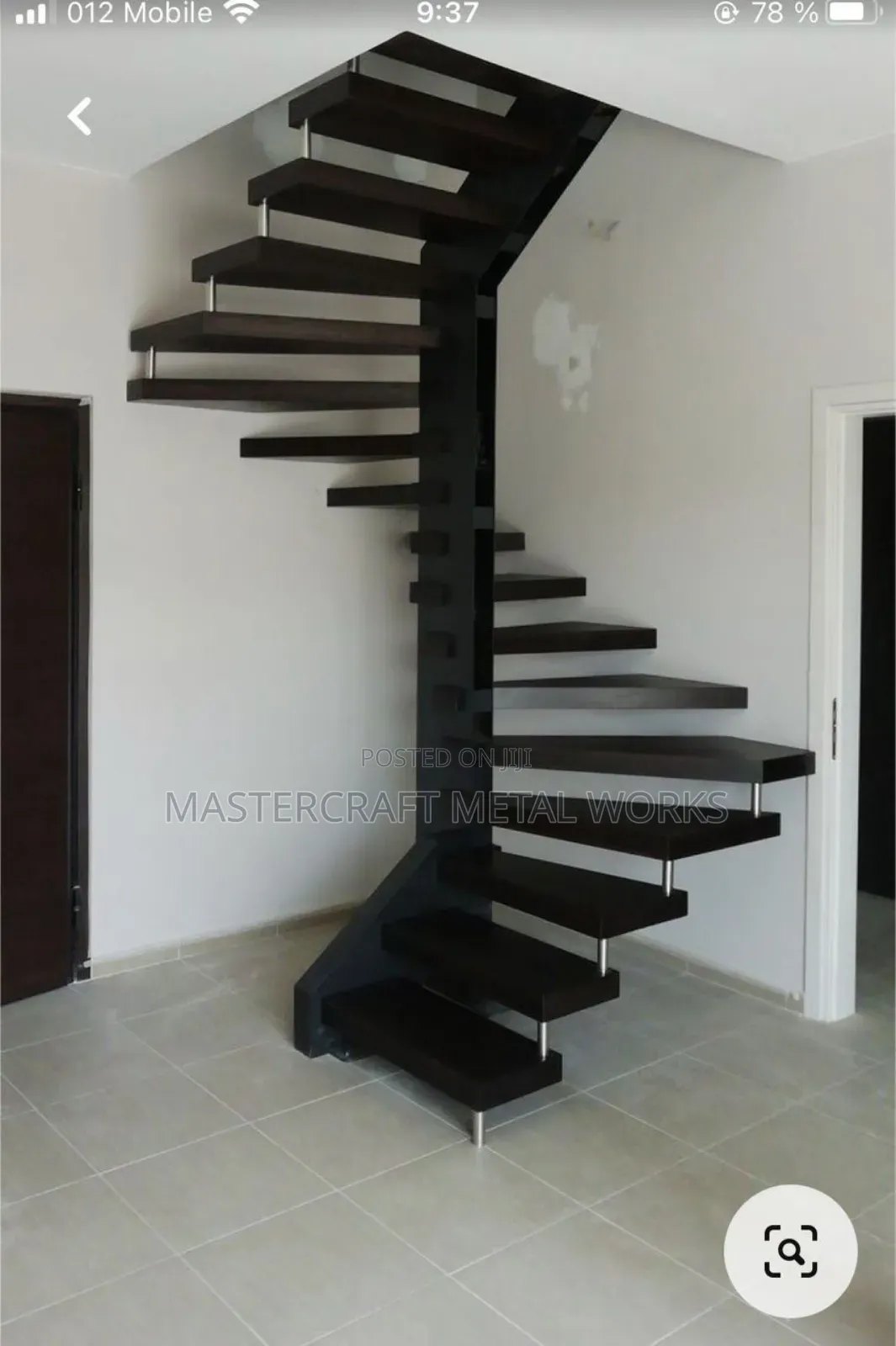 Metal Staircase Spiral Indoor Stairs