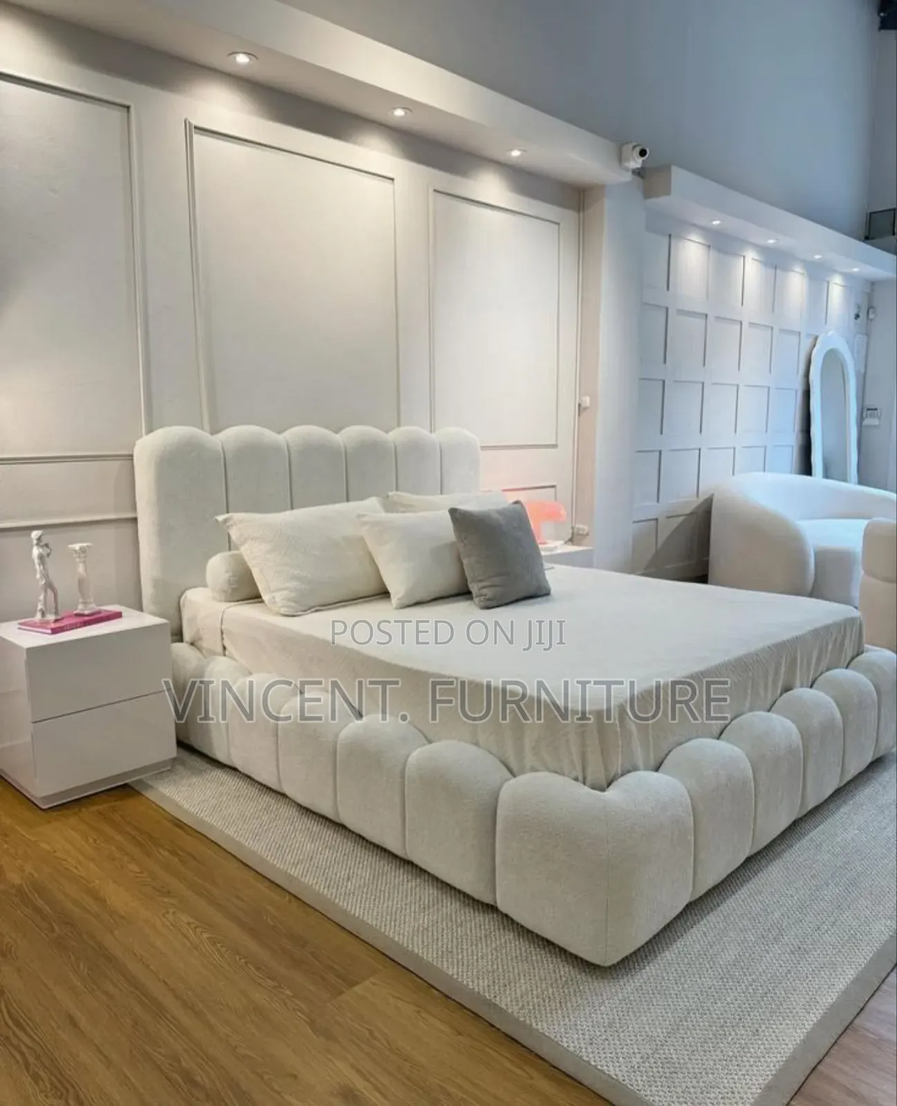 Queen Size Bed Frame in Mattress Available