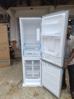 Nasco 309ltrs Down Freezer Double Door Fridge With Water Despenser