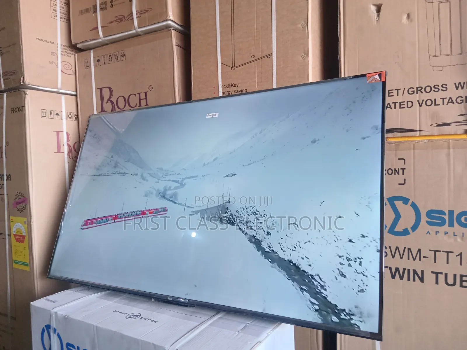 TCL 55” Frameless Smart Tv – Sleek Design