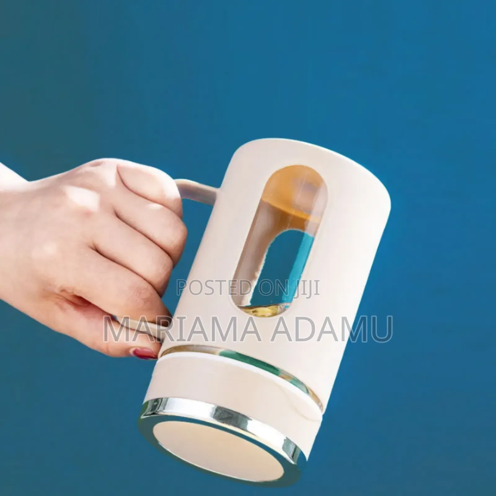 Glass Cup With Cover