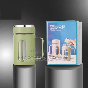 Glass Cup With Cover