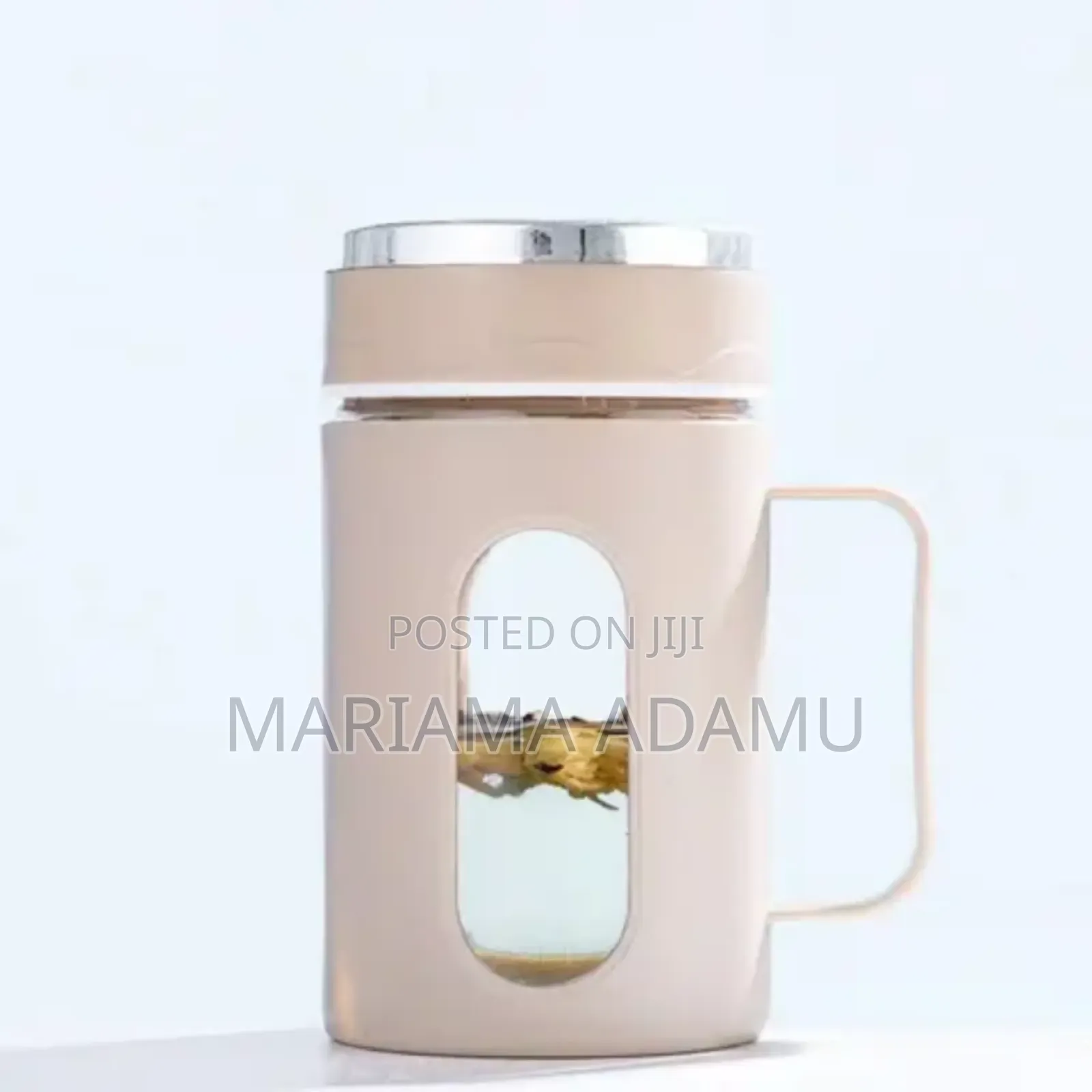 Glass Cup With Cover