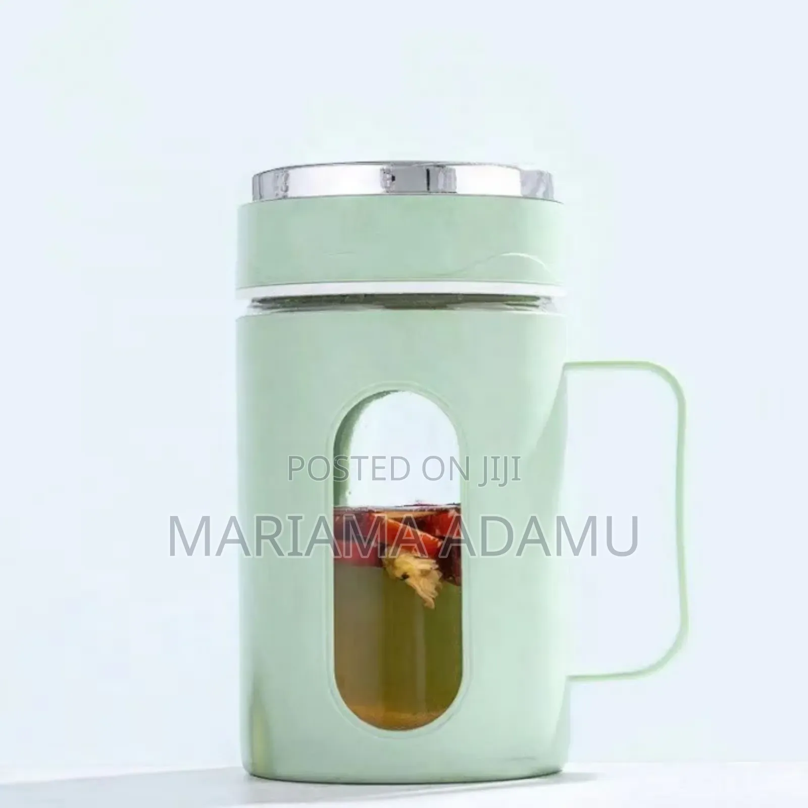 Glass Cup With Cover