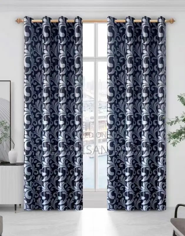 Midnight Royale Drapes(135cmx270cm)