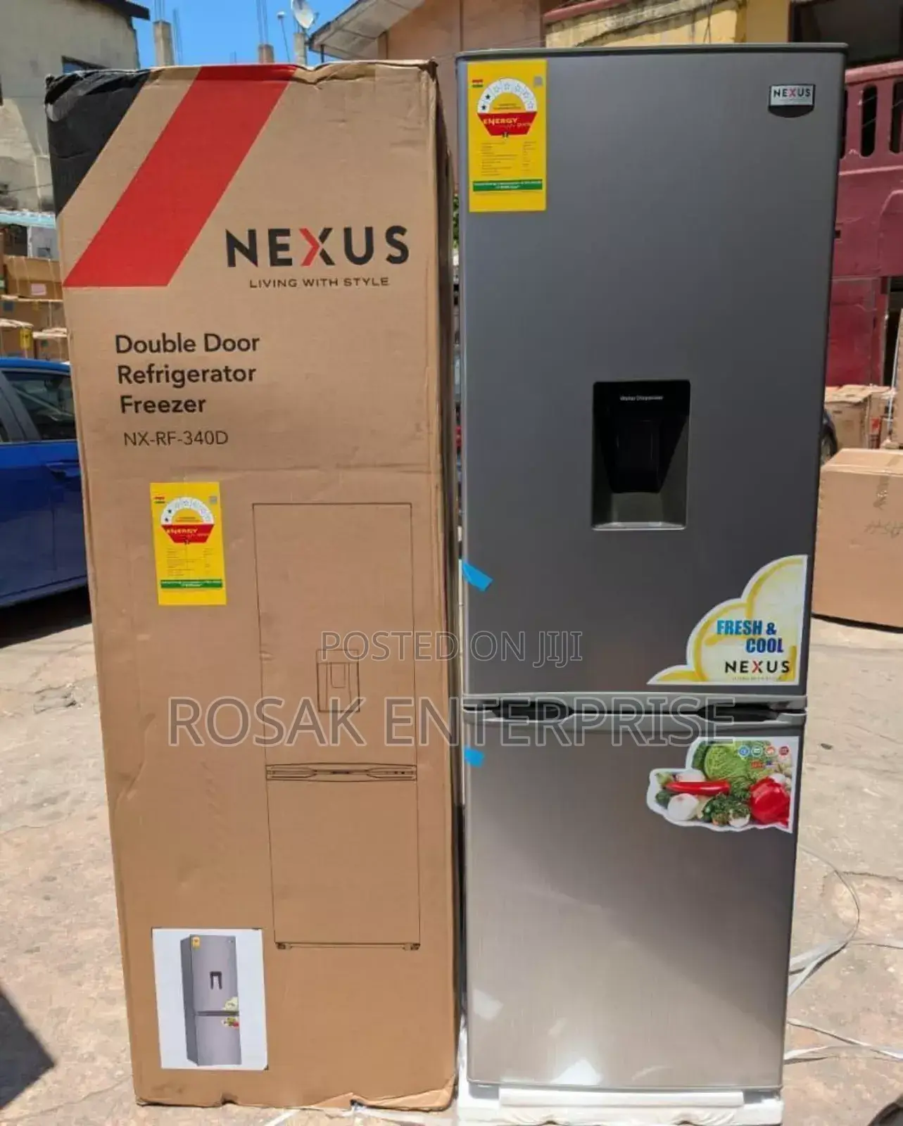 Nexus 309 Liters Refrigerator With Dispensers