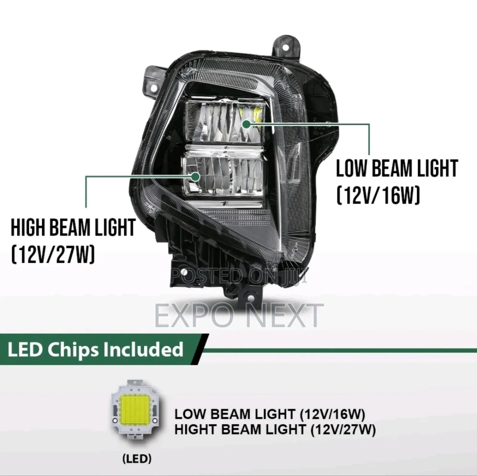 Led Headlight  Fit For 2022-2024 Hyundai Tucson Left Driver