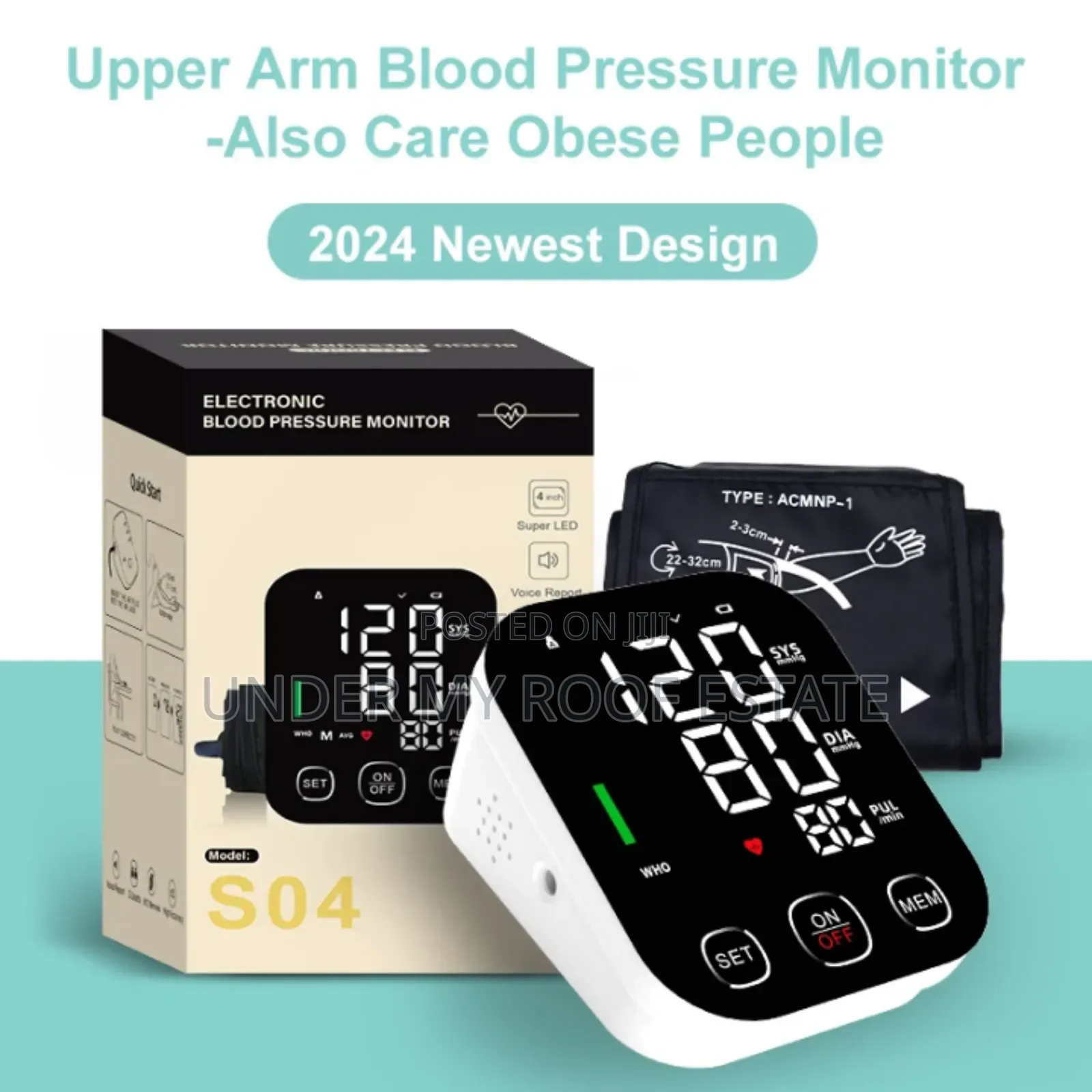 Rechargeable Pressure Monitor