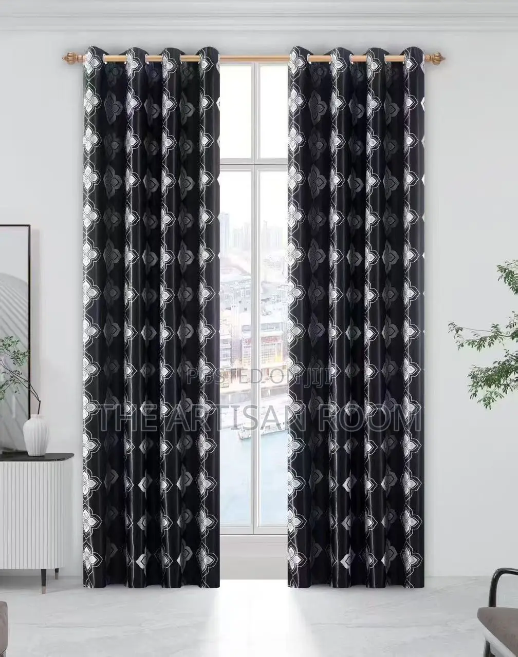 Noir Grace Curtains