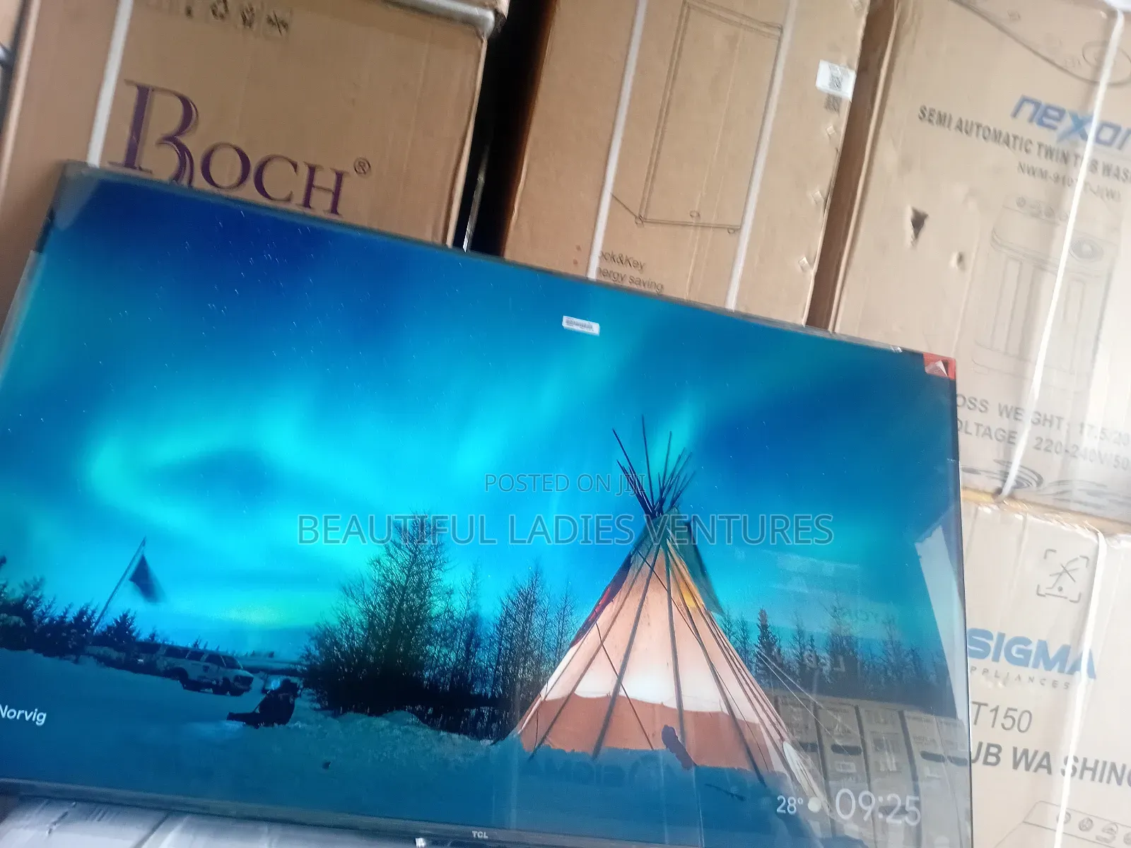 Elegant 55-Inch Smart Led Tv – Built for Comfort Viewinga TCL